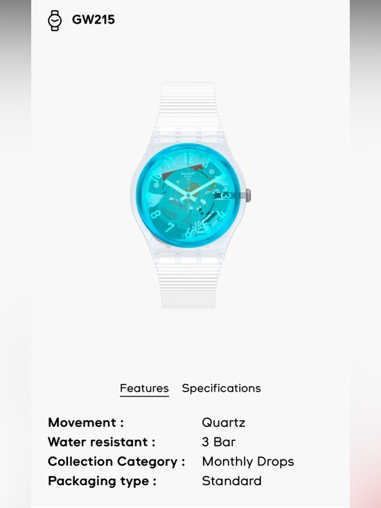 SWATCH ✨ RETRO-BIANCO Swatch Watch | GW125